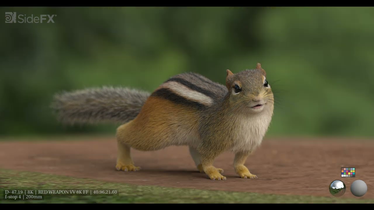 Houdini Fur Lookdev | Render 02