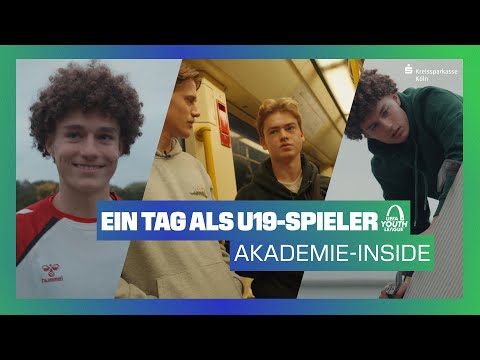Between boarding school, a roofing job, and the Youth League 🤩 | 1. FC Köln | Academy Inside