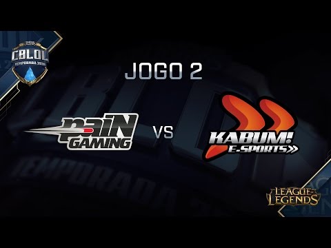paiN x KaBuM (S2 - Jogo 2) CBLoL 2016 - 2ª Etapa