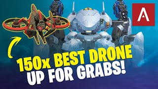 🔴 War Robots - BEST DRONE GIVEAWAY 150x Octanian Drones With Jaeger Gameplay WR Live Stream