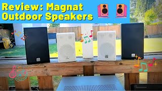 Magnat Symbol X 160 & 130 Outdoor Speaker Review