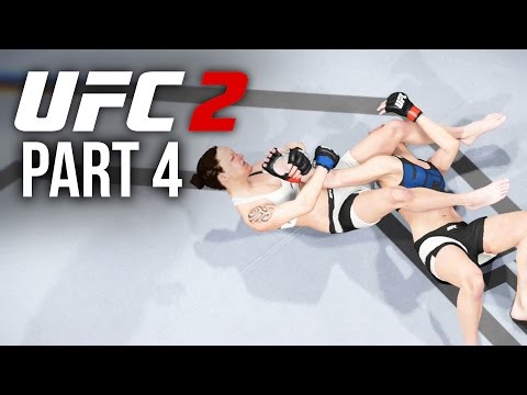 UFC 2 Gameplay Walkthrough Part 4 - GAINING FANS (FEMALE Career Mode)