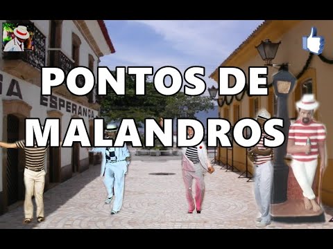 PONTOS DE MALANDROS COM LETRA