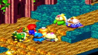 Super Mario RPG - Gameplay Walkthrough Part 10 - Mario and the Raiders of the Lost Throne (SNES)