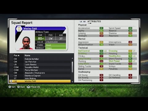 FIFA 15 | Wesley Saïd | Player Growth Test