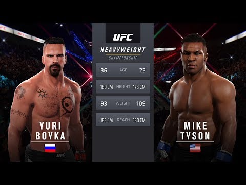 EA SPORTS UFC 2 Yuri Boyka v Iron Mike Tyson Championship Bout