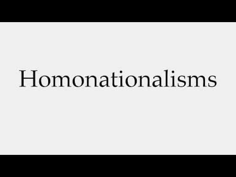 How to Pronounce Homonationalisms