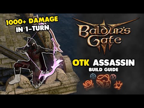 Baldur's Gate 3 Build Guide | OTK Assassin | OP Multiclass Build
