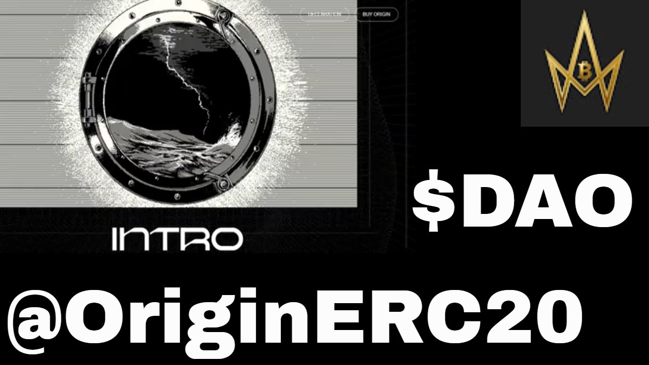 Origin Token | Origin DAO platform | ERC-20 GEM | ETH