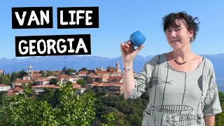 SIGHNAGHI GEORGIA - Wine invented here VAN LIFE ROAD TRIP  [S6-E154]