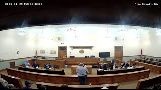 Pike County Board of Commissioners 11/25/2025 RMM