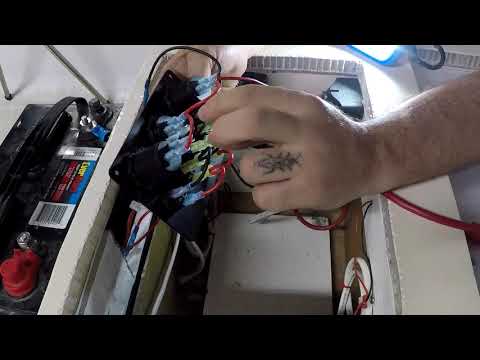 SUPER EASY boat wiring switch panel, fuse block, and battery on/off switch! Blue sea system | HOW TO