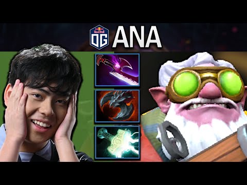 OG.ANA SMURF SNIPER WITH SILVEREDGE-SATANIC - DOTA 2 7.31 GAMEPLAY