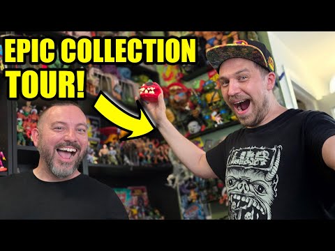 Inside the Most INSANE Toy Room in Europe! (Ed’s Retro Geek Out Collection Tour)