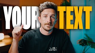Text Behind Subject Effect | Final Cut Pro Tutorial