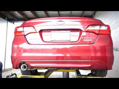 2017 Subaru Legacy EcoHitch Trailer Hitch Installation