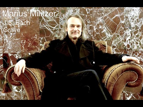 Marius Militzer, Guitar - J.S. Bach Grave from Sonata No.2 A minor BWV 1003 (Excerpt)