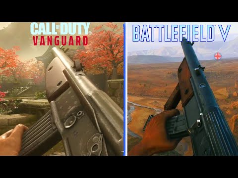 Call of Duty Vanguard vs. Battlefield 5 Gun Comparison!