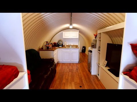 Tour Of A $30,000 Bomb Shelter