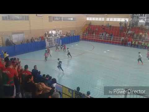 1° Jogo semi-final sub9 Federação Paulista de Futsal 2018     Portuguesa 2x2 Santos