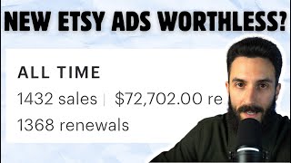 this is CRAZY.... are the new etsy ad settings COMPLETELY USELESS?