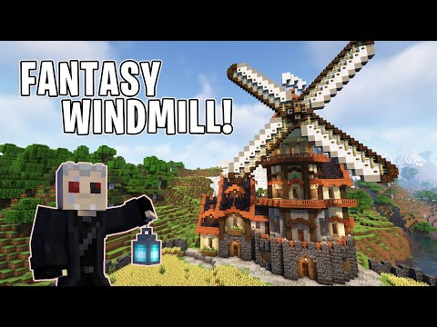EPIC Fantasy Windmill Build! (Minecraft 1.20+)