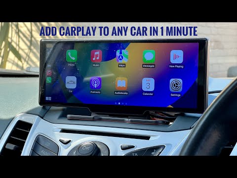 Easily add CarPlay / android auto to any car - Seicane dashcam