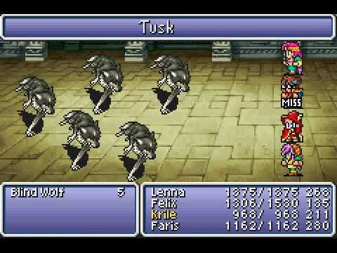 Let's Play Final Fantasy V Advance-Part 33 (We start raiding Exdeath's Castle)