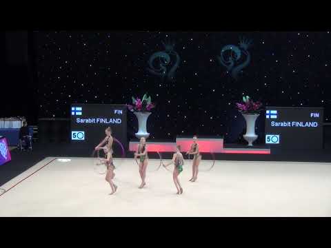 Sarabit FIN FIG Junior Team Final 5 hoop Miss Valentine 2019