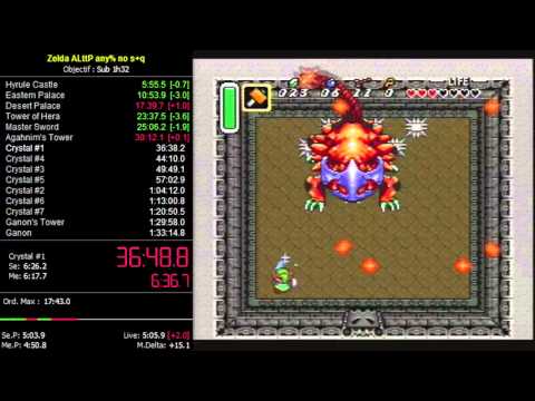 Zelda : A Link to the Past speedrun - 7 fire balls in a row by Helma