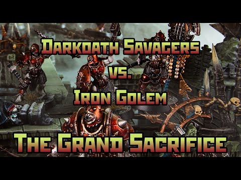 The Grand Sacrifice [Warcry Battle Report] | Cinematic Tabletop