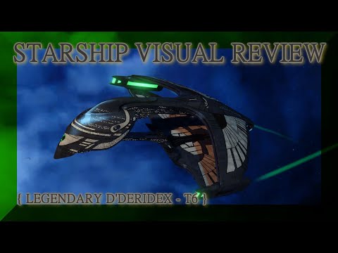 Legendary D'deridex Warbird ~ STARSHIP VISUAL REVIEW (Star Trek Online)