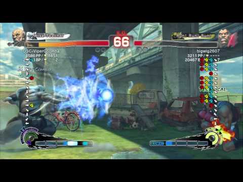 The Art of Ansatsuken - Gouken (ViperGoomba) Vs Balrog (bigwig2607)