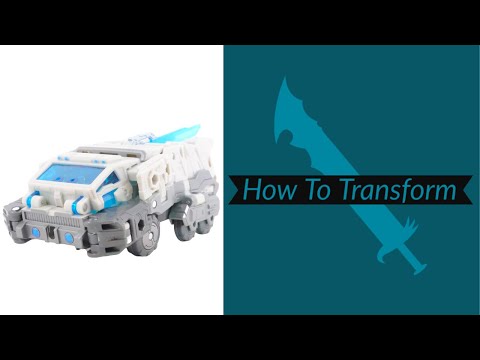 How To Transform: Transformers Age Of The Primes Voyager Class Prima Prime (Robot To Alt Mode)