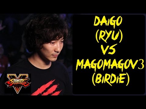 Street Fighter 5 DAIGO UMEHARA (RYU) VS MagoMagoV3 (BIRDIE) RANKED MATCH - VER 1.01