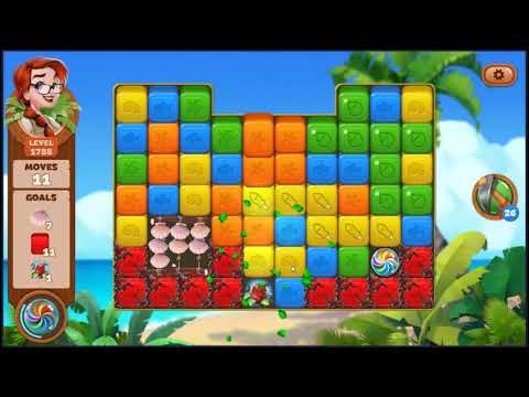 Lost Island Blast Adventure Level 1788 - NO BOOSTERS 🏝️ | SKILLGAMING ✔️