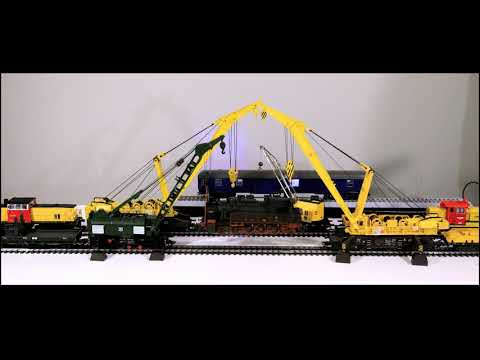 Märklin cranes lift locomotive