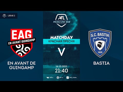 AFL22. France. Ligue 2. Day 16. En Avant de Guingamp - Bastia
