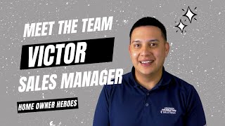 Watch video: Meet the Team - Victor Sales Manager