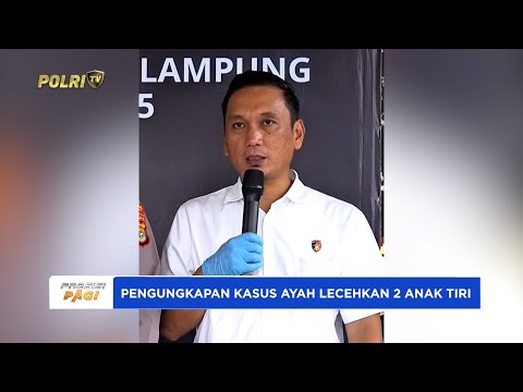 LECEHKAN DUA ANAK TIRI, PENSIUNAN PNS DI BANDAR LAMPUNG DIAMANKAN POLISI