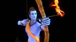 Happy Dussehra 3D GIF by Midnightcake