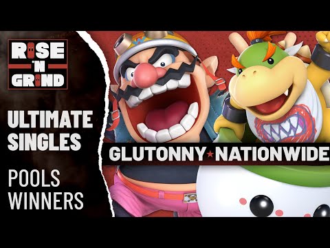 Glutonny (Wario) vs NationWide (Bowser Jr.) | Ultimate Singles Pools Winners | Rise 'N Grind 2023