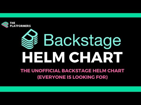 Backstage Helm Chart