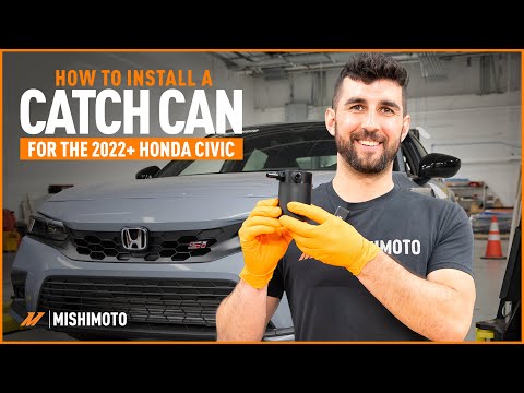 How To Install A Baffled Oil Catch Can | Honda Civic 2022+