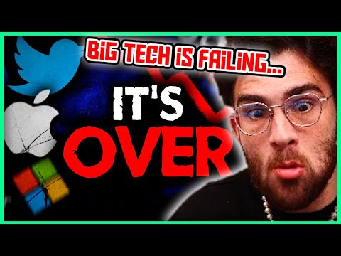 Why Big Tech Is Collapsing: The Coming Big Tech Crisis | Hasanabi Reacts to Moon