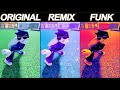 I Wanna Run Away Roblox Original Vs Remix Vs Funk