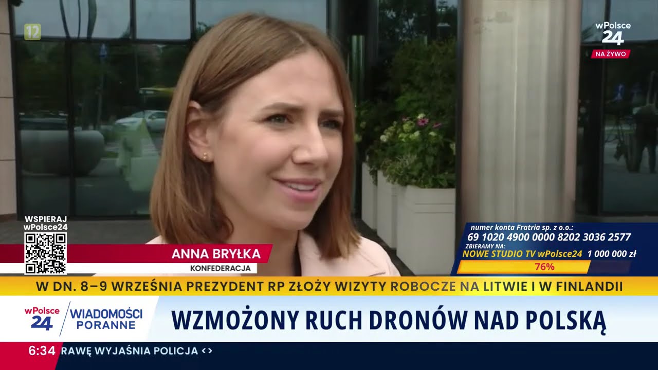 Wiadomości poranne wPolsce24 cz. 2. 08.09.2025 r.