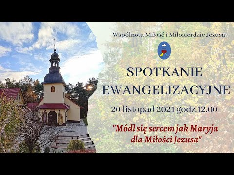 Spotkanie Otwarte ONLINE - 20.11.2021 godz. 11:00