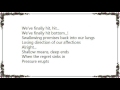 Cursive - Shallow Means Deep Ends Lyrics