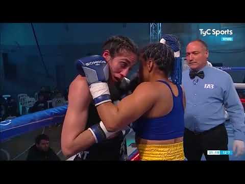 Karen Carabajal vs. Lucrecia Manzur - Boxeo de Primera - TyCSports